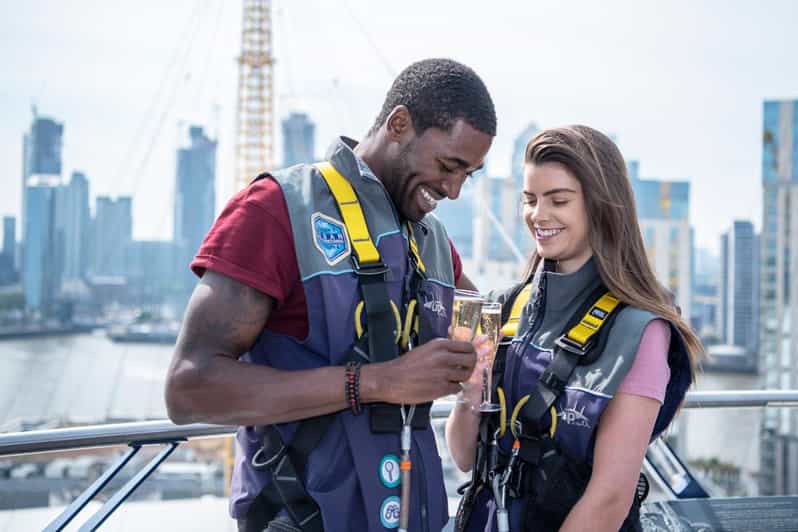 Up at The O2 Celebration Climb with Guide