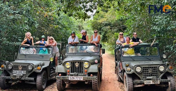 Explorer The North of Phu Quoc By Classical Army Jeeps