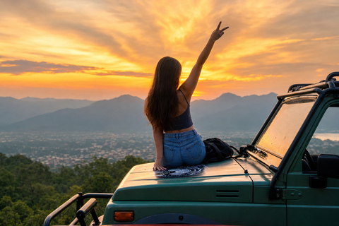 Bali: Mount Batur Sunrise Private Jeep & Natural Hot Spring Private Sunrise Jeep & Hot Spring (Meet at Jeep Basecamp)