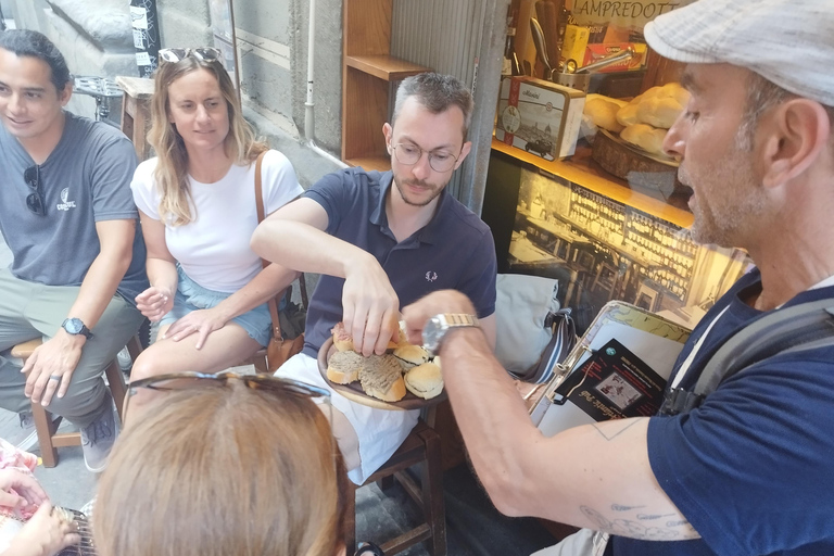 Florence : Street Food, marché et visite à pied du centre ville