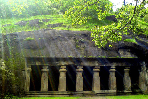 Elephanta-grottorna med museiturné i MumbaiGateway Of India Mumbai, Apollo Bandar, Colaba, Mumbai, Maha