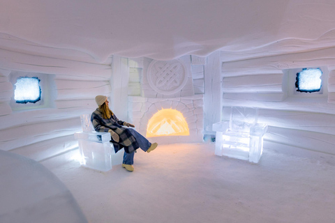 From Tromsø: Ice Domes Snow Park and Wilderness Experience Snow Park and Wilderness Experience: Morning Tour