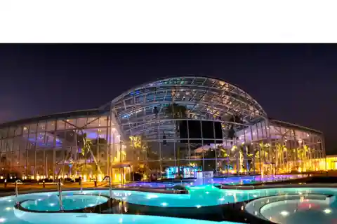Bukarest: Therme (Transfer + 4,5 timer BILLET Galaxy/Palm)