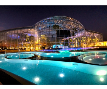 Bukarest: Therme (Transfer + 4,5 timer BILLET Galaxy/Palm)