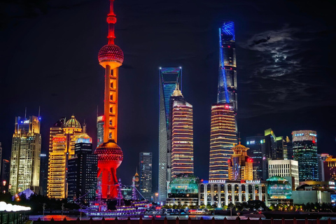 Shanghai: Oriental Pearl Tower Entry Ticket with Options 2-Sphere + 45-Min Huangpu River Cruise Ticket
