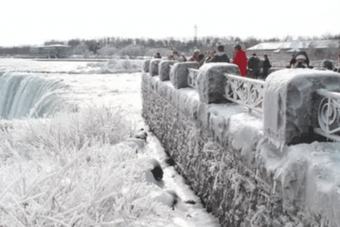 Visite des merveilles hivernales des chutes du Niagara !