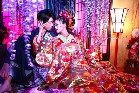 Tokyo: Private Makeover Photography Studio in Luxury Kimono