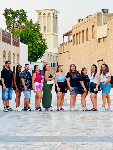 Dubai: Casco antiguo, mercados, degustación de comida y paseo en barco Abra