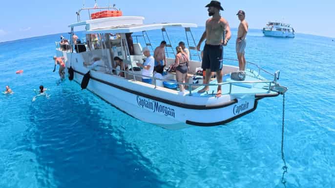 Ayia Napa: Adults-Only Blue Lagoon and Turtle Cruise