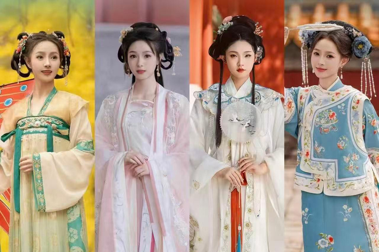 Shanghai Yuyuan Ancient City: Hanfu Makeup Photography
