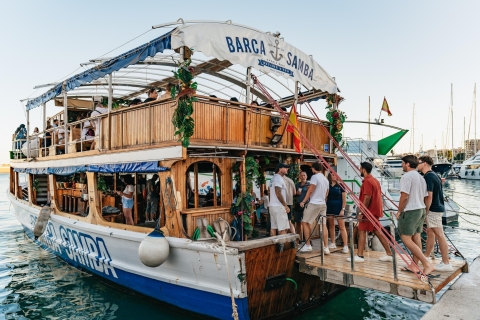 Palma de Mallorca: tour en barco al atardecer con DJ y pista de baile