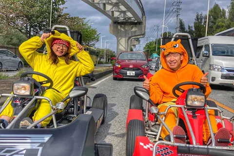 Passeio de kart em Naha, Okinawa (IDP Needed)