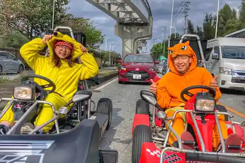 Gokart Tour in Naha, Okinawa (IDP benötigt)