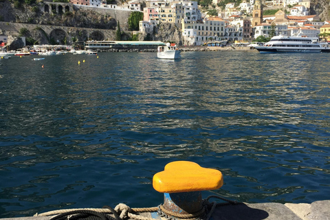From Amalfi Coast Ports: Capri Transfer and Island Boat Tour From Minori