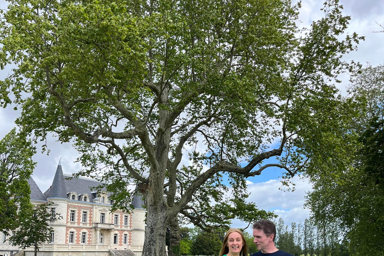 Margaux y Médoc tour privado de día completo en coche clásico