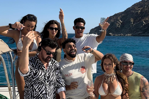 Mykonos: Cruzeiro de Catamarã com Experiência Boho