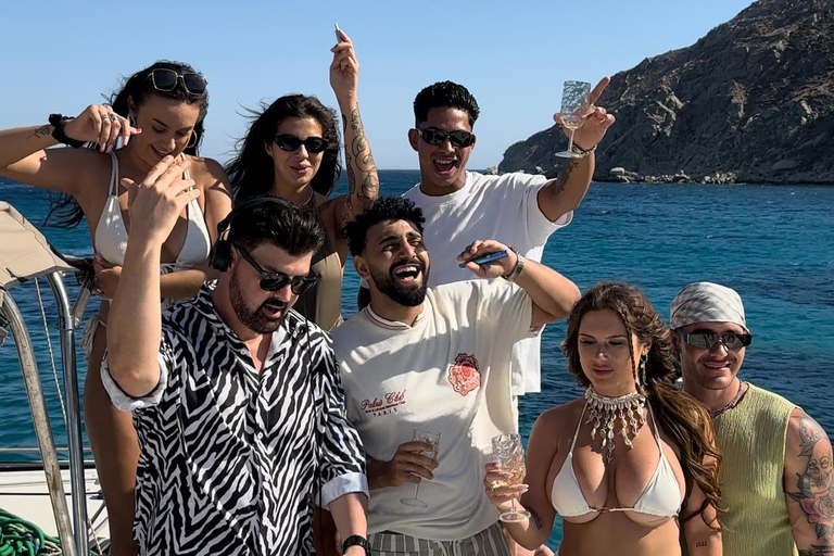 Mykonos : Croisière en catamaran &quot;Boho Experience&quot; d&#039;une journée