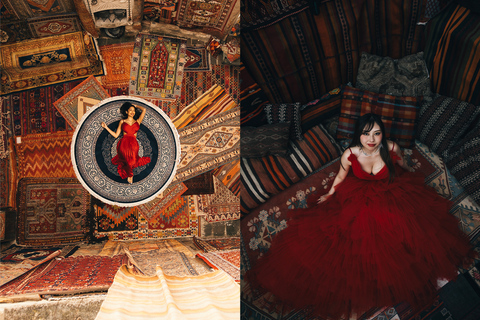 Cappadocia: Sunrise Photo Shooting With Flying Dresses