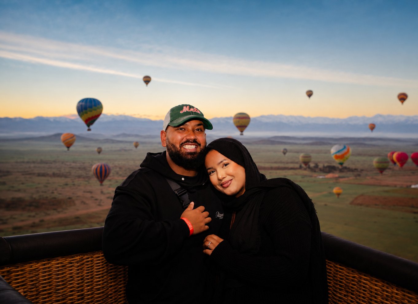 Marrakech: Ballonaktivitet, berber-morgenmad og certifikat