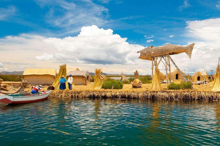 Vanuit Cusco: Route van de Zon + Uros Taquile eiland 2D/1N