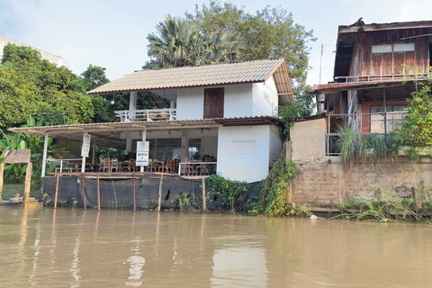 Desde Ayutthaya : Paseo en barco de una hora por el patrimonio de Ayutthaya