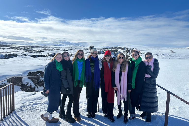 Private Golden Circle with Snowmobile Ride from Reykjavik