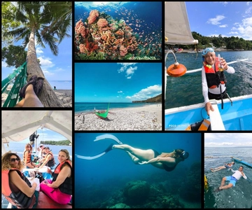 Manila: Snorkling på stranden och öluffning
