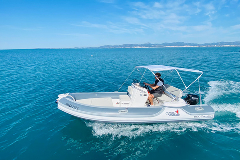 El Arenal : Location de bateaux privés à Majorque (sans permis)Location de bateau pour 4 heures