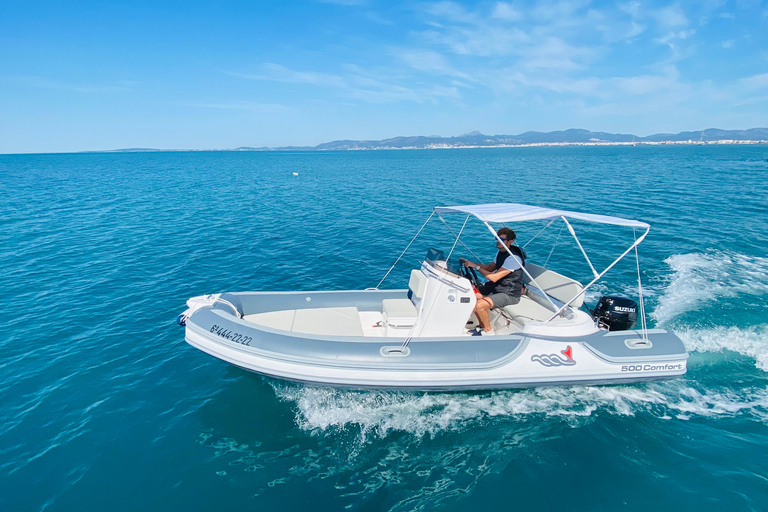 El Arenal : Location de bateaux privés à Majorque (sans permis)Location de bateau pour 4 heures