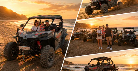 Agadir: Buggy Beach Ride with Hotel Pickup and Berber Tea