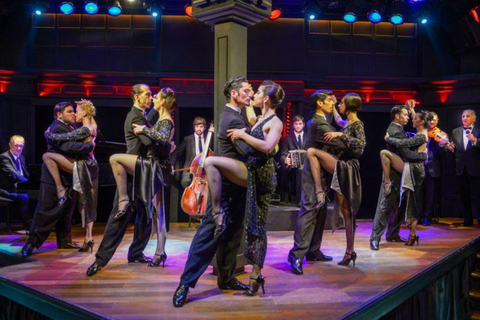 Buenos Aires: Tango Show "El Querandí" & optional dinner Only Tango Show with Drinks