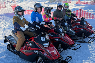 Sälen: Mini Snowmobile Adventure on Private Track