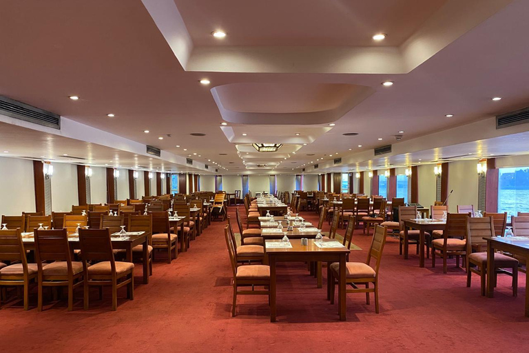 Cairo: Nile Royal Topaz Night Dinner Cruise with Show Excluding Transfer (Pickup & Drop-off)