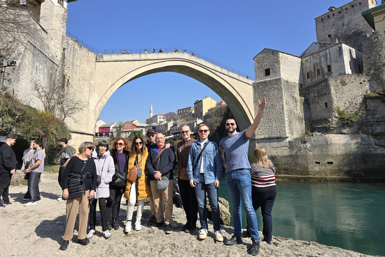 From Sarajevo: Mostar, Blagaj, Konjic & Kravica Waterfalls Private Tour with Flexible itinerary