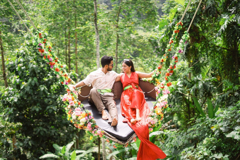 Alas Tirta: Bali Swing, Zipline & Hidden Waterfall - Ubud One Swing Package