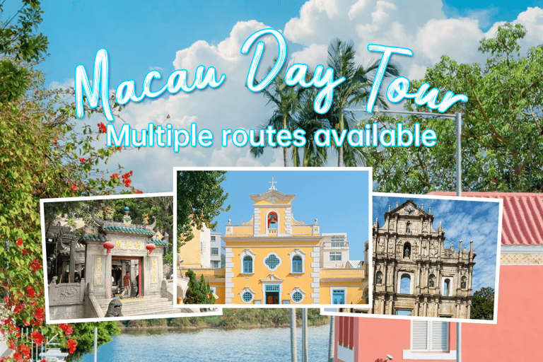 Macao Private Tour: Comfort & Culture with Daily Chauffeur Macau Day Trip（8h）