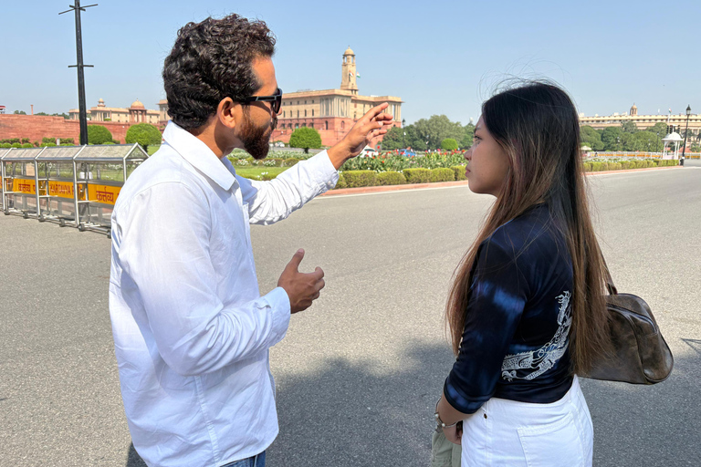 Delhi : Visite guidée privée de la vieille et de la nouvelle Delhi, en une journée ou une demi-journée.Visite d'une journée complète de l'Ancien et du Nouveau Delhi (voiture