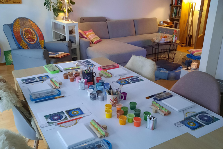 Ljubljana: Gestalte dein eigenes Mandala – inspirierender 3-stündiger Kunst-Workshop
