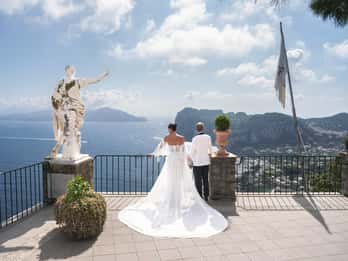 Sessão de fotos particular em Capri com um fotógrafo profissional