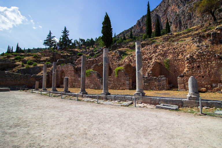 Athens: Private Tour of Delphi, Delphi Museum, and Arachova Tour Price with Entry Tickets