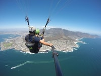 Città del Capo, Parapendio Tandem con vista sulla Table Mountain - Hizvo
