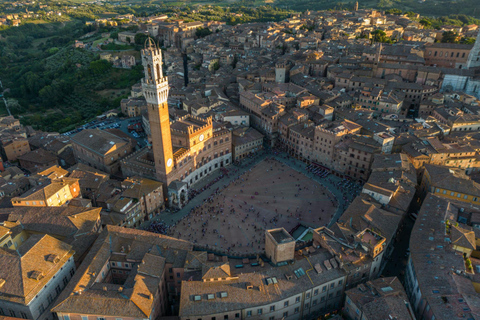 Siena & San Gimignano: Wine & Culinary Tasting from Florence Siena & San Gimignano:Tuscan Lunch, Wine Tasting + Cathedral