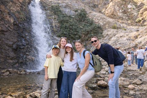 Marrakech: Ourika Waterfall, Lunch & Anima Garden Day Trip Option 1: Shared Tour with Full Package & Lunch Not Included