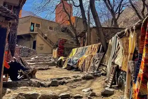 Excursion d'une journée au départ de Marrakech, villages berbères et chutes d'eau