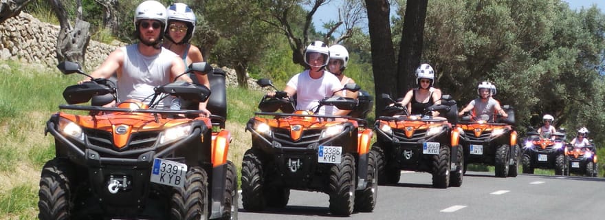 Peguera : Excursion en quad d'une journée