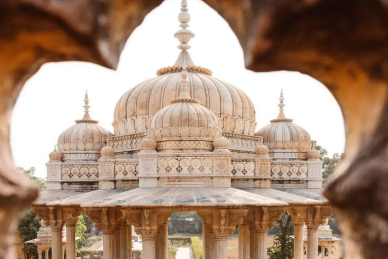 Visita privada de la ciudad de Jaipur con guía en cocheexcursión de un día