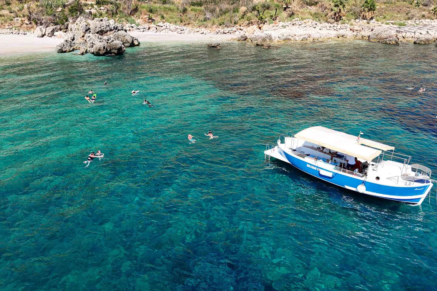 Сан Вито Ло Капо: Морская прогулка с купанием и закусками