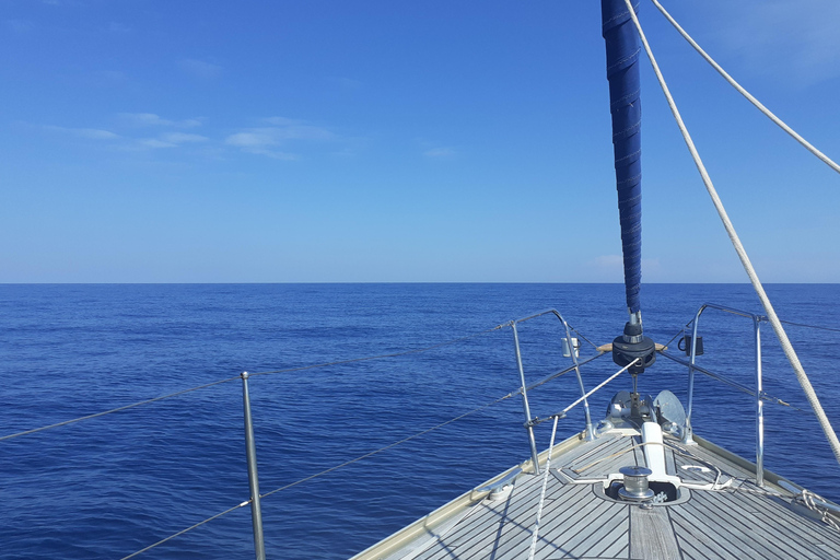 Sète: Sailing trip at sea on a sailboat Half-Day Sailing Experience