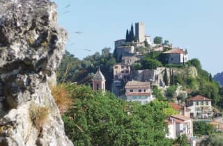 Von Nizza aus: Gourdon, St-Paul de Vence, Tourettes und Grasse