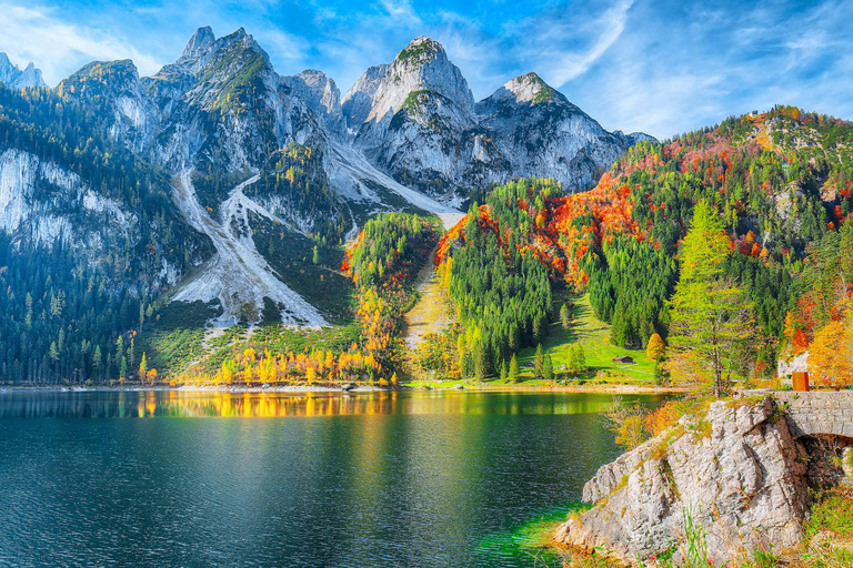 Excursion privée d&#039;une journée : Salzbourg - Glacier Dachstein+Gosausee